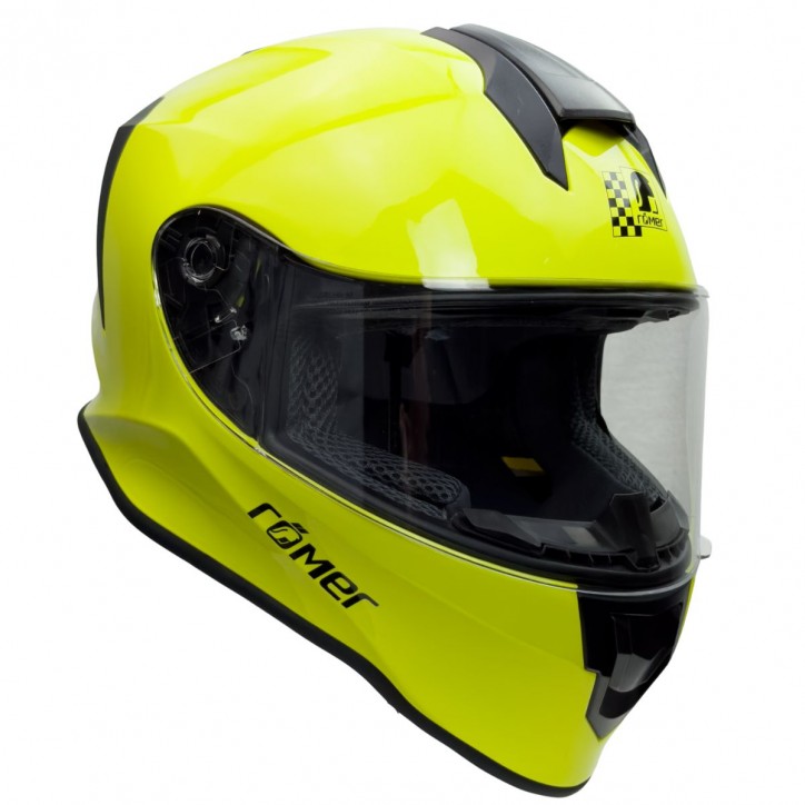 Roleff RO5019 - Kinder Motorradhelm in Neongelb Versandkostenfrei