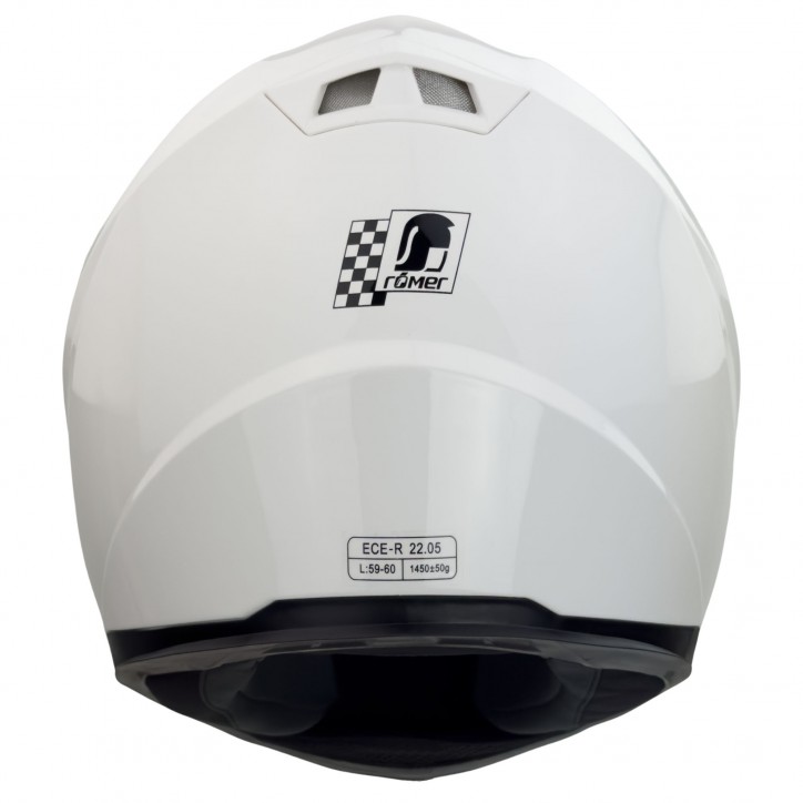 Roleff RO20042 - Weißer Integralhelm Online Shopping