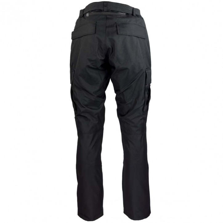 Roleff RO17000 - M89 Textil-Motorradhose, schwarz mit Koppel & Protektoren Letzte 2 Tage