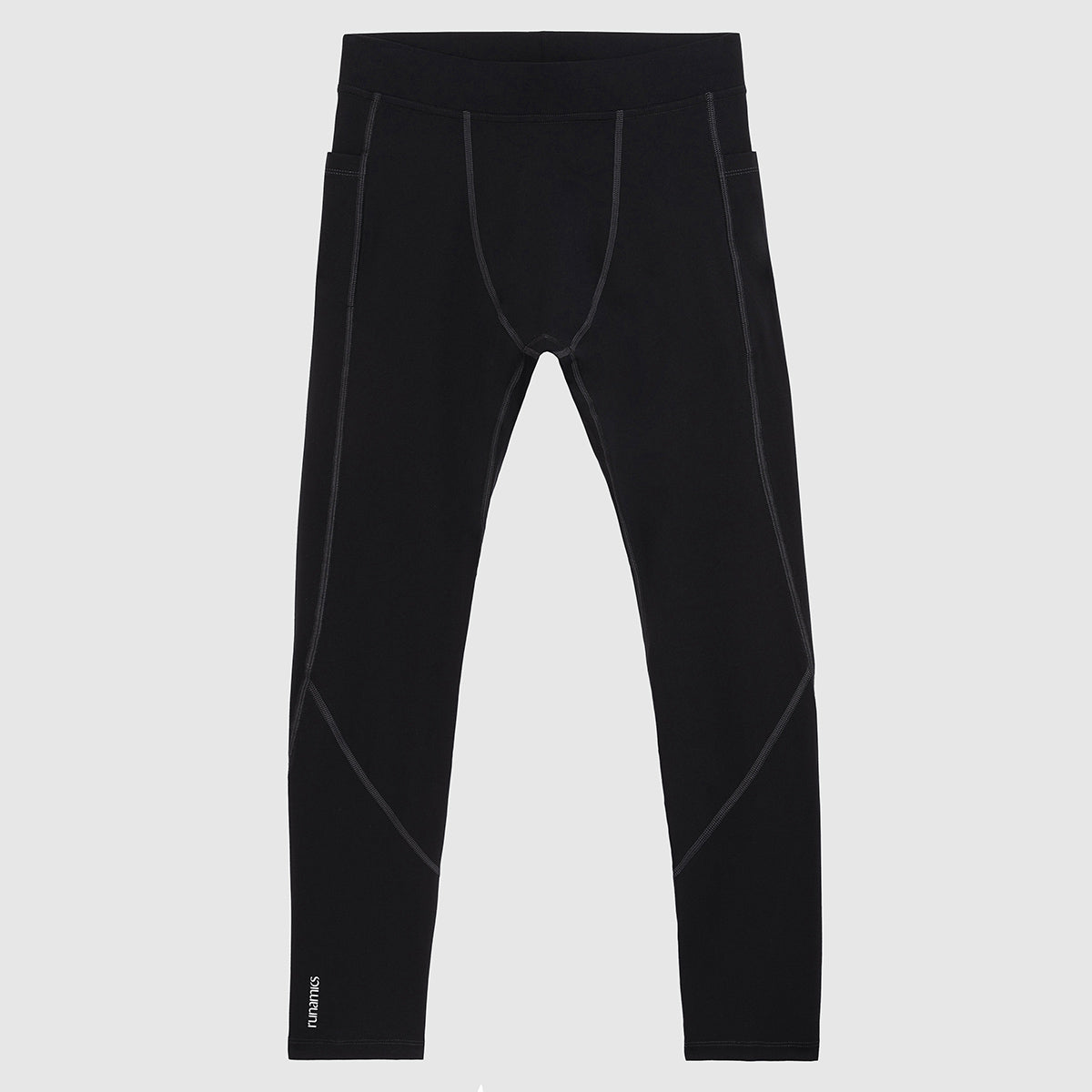 Runamics Lange Lauftights Herren, schwarz, mit Tasche Bis zu 55% Rabatt
