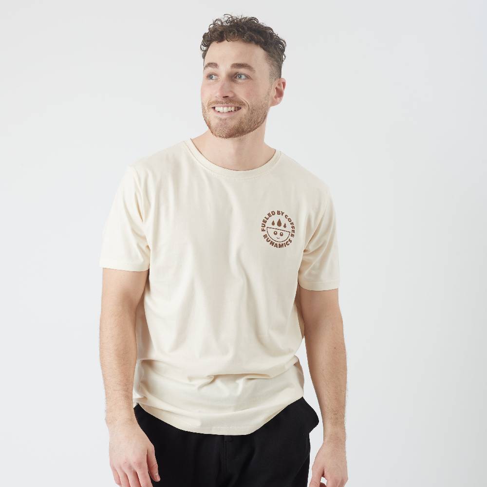 Runamics Never Tired T-Shirt, Biobaumwolle, unisex, undyed Speichern exportieren