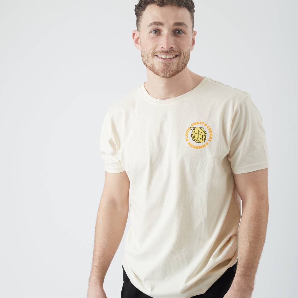 Runamics Good Times Good Friends T-Shirt, Biobaumwolle, unisex, undyed Black Friday Preise
