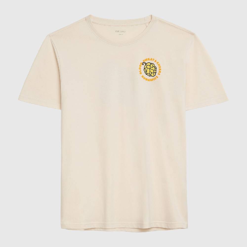 Runamics Good Times Good Friends T-Shirt, Biobaumwolle, unisex, undyed Black Friday Preise