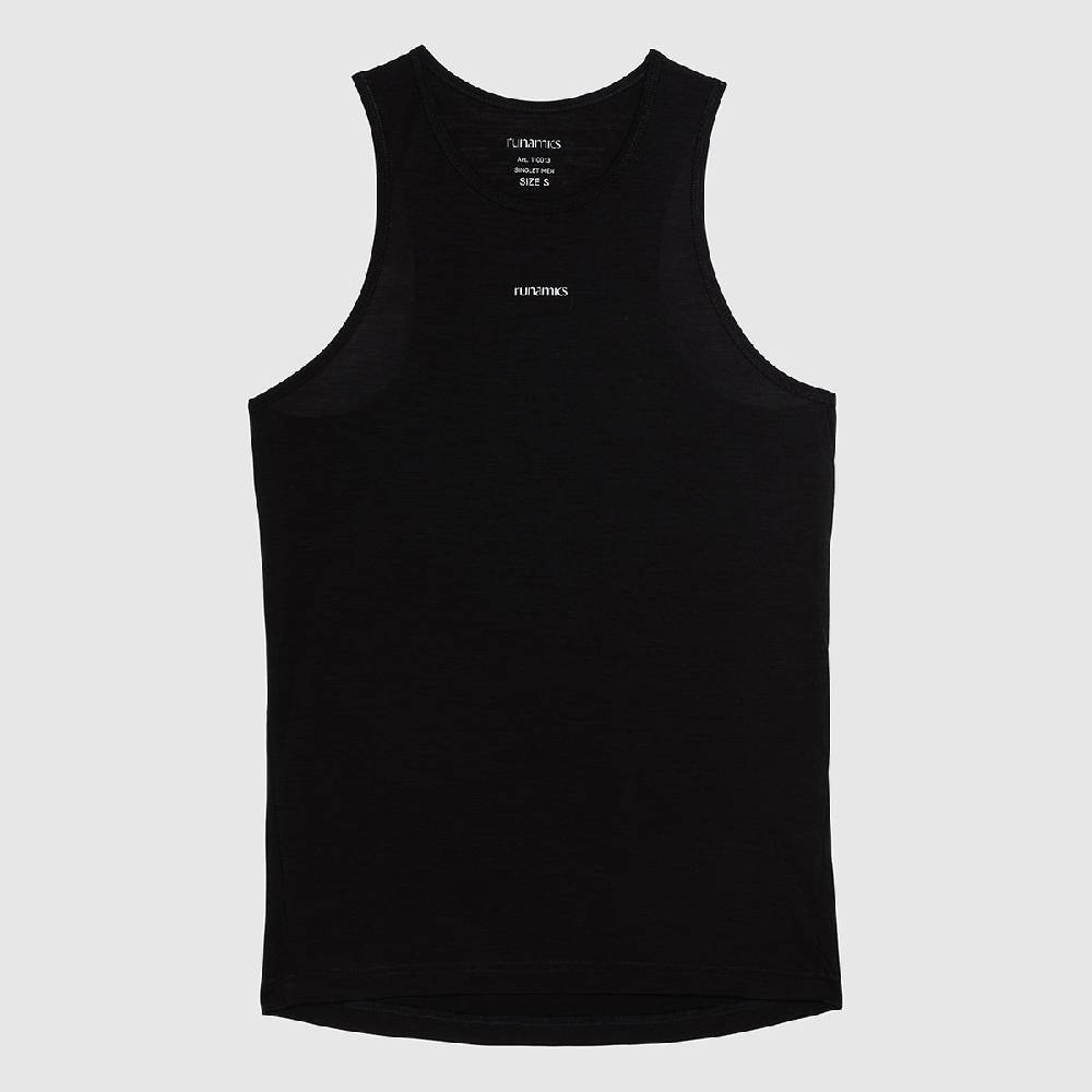 Runamics Superlight Merino Tanktop Herren, schwarz Rabatte dieses Monats