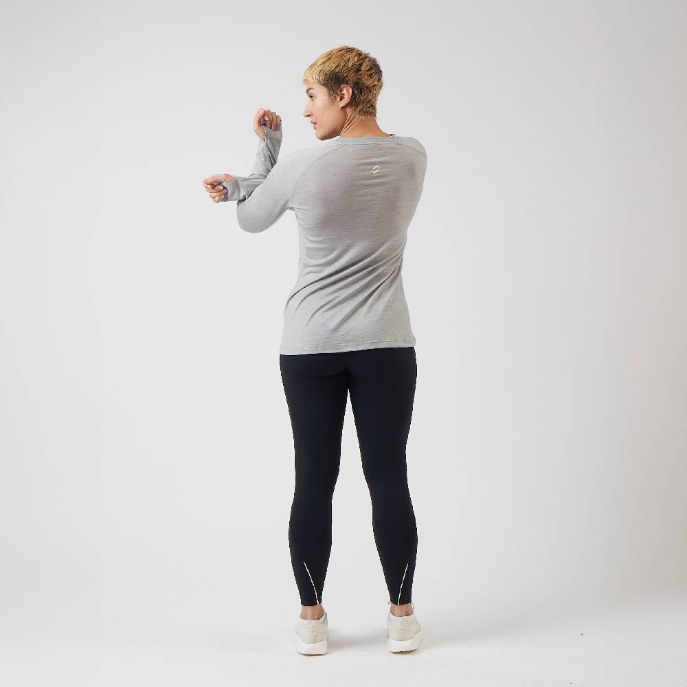 Runamics Merino Running Longsleeve Damen, grau Online