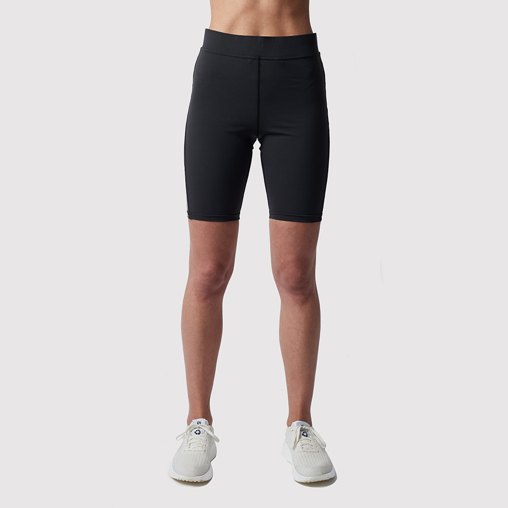 Runamics Kurze Lauftights Damen, schwarz, mit Tasche Angebote