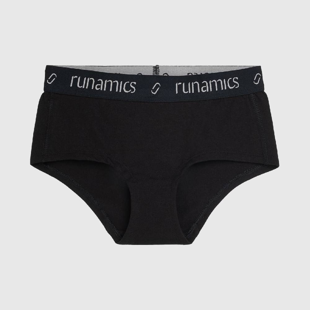 Runamics Fair Underwear - Slip schwarz (Hipster Panty) Schlussverkauf