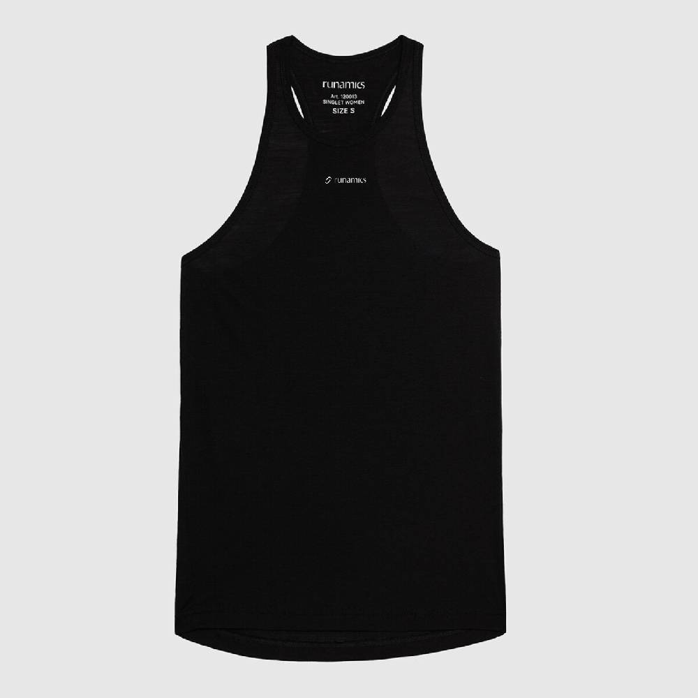Runamics Superlight Merino Tanktop Damen, schwarz Blitzverkäufe