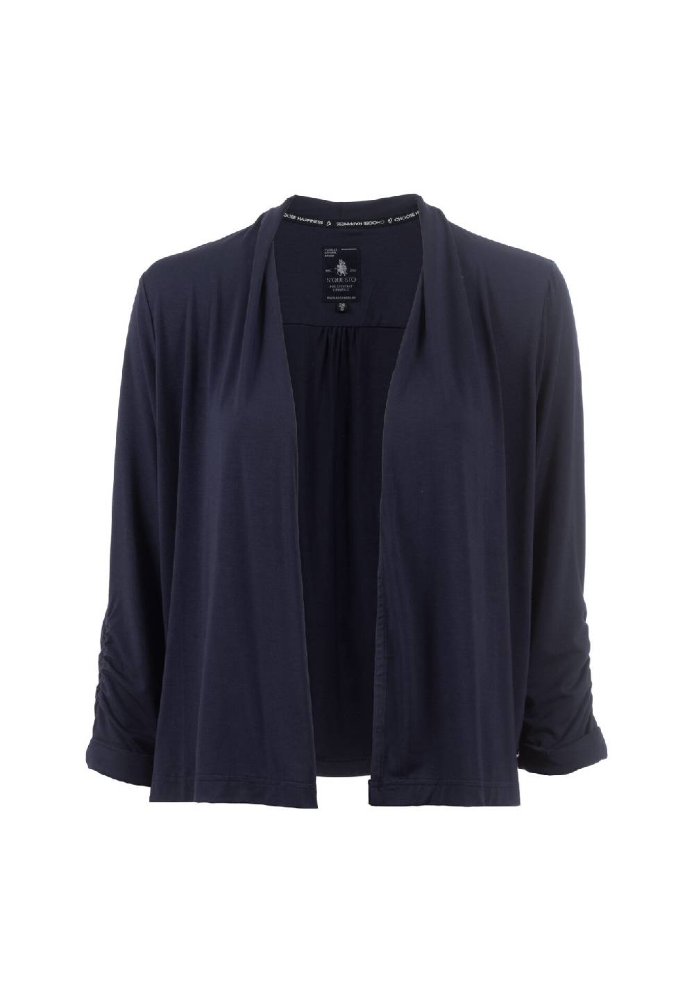 Sonia Originelli Sweatjacke, 3/4 Arm, Schalkragen - Fashion, Damenmode, Herrenmode Saisonschlussverkauf
