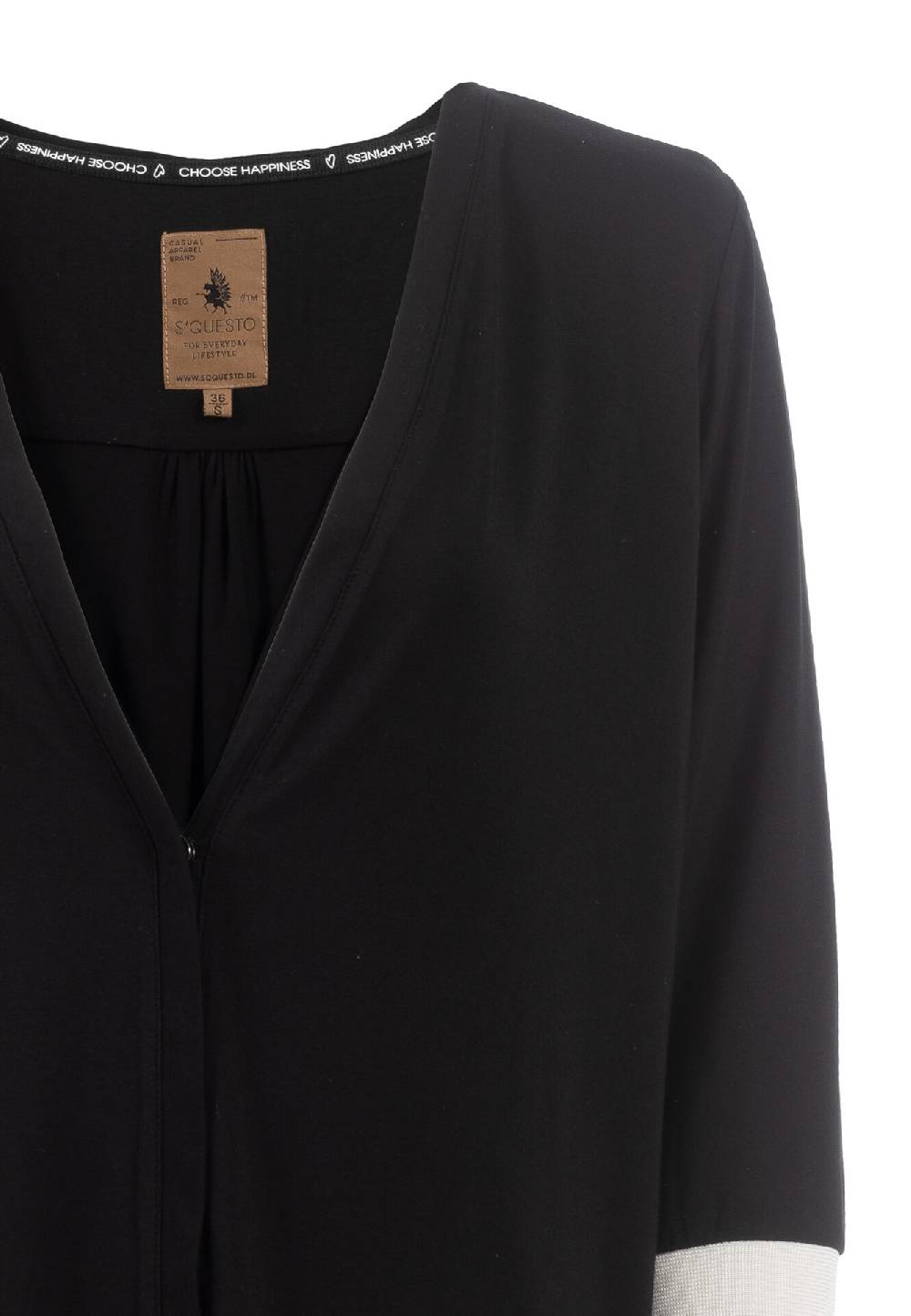 Sonia Originelli Shirtjacke, 3/4 Ärmel, V-Ausschnitt - Fashion, Damenmode, Herrenmode Black Friday