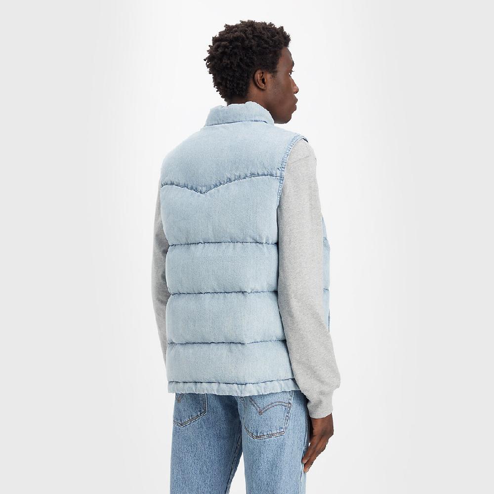 laredoute Gestepptes Jeans-Gilet hellblau LEVI'S Kostenloser Versand international