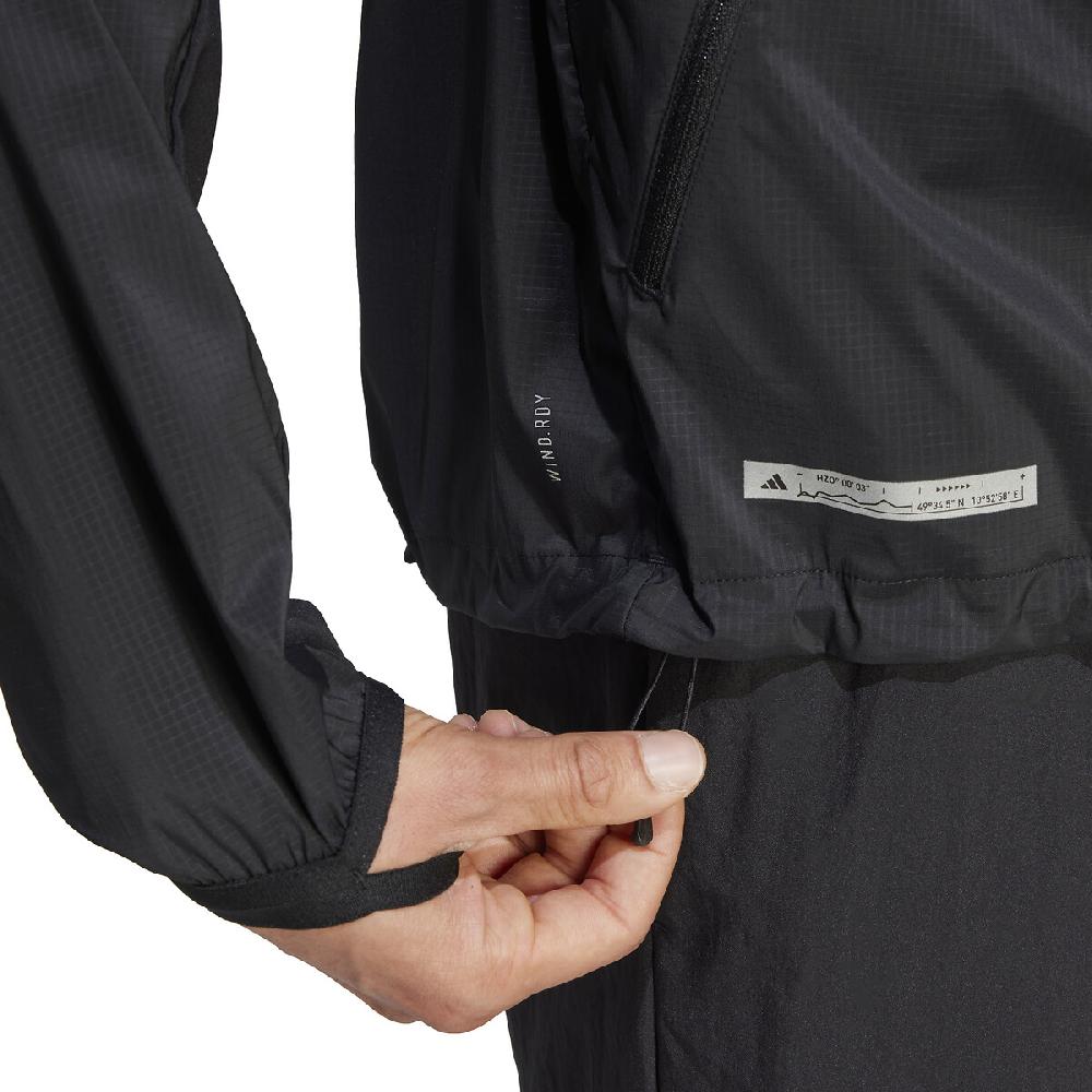 laredoute Laufjacke mit kleinem Logo schwarz adidas Performance zollfrei