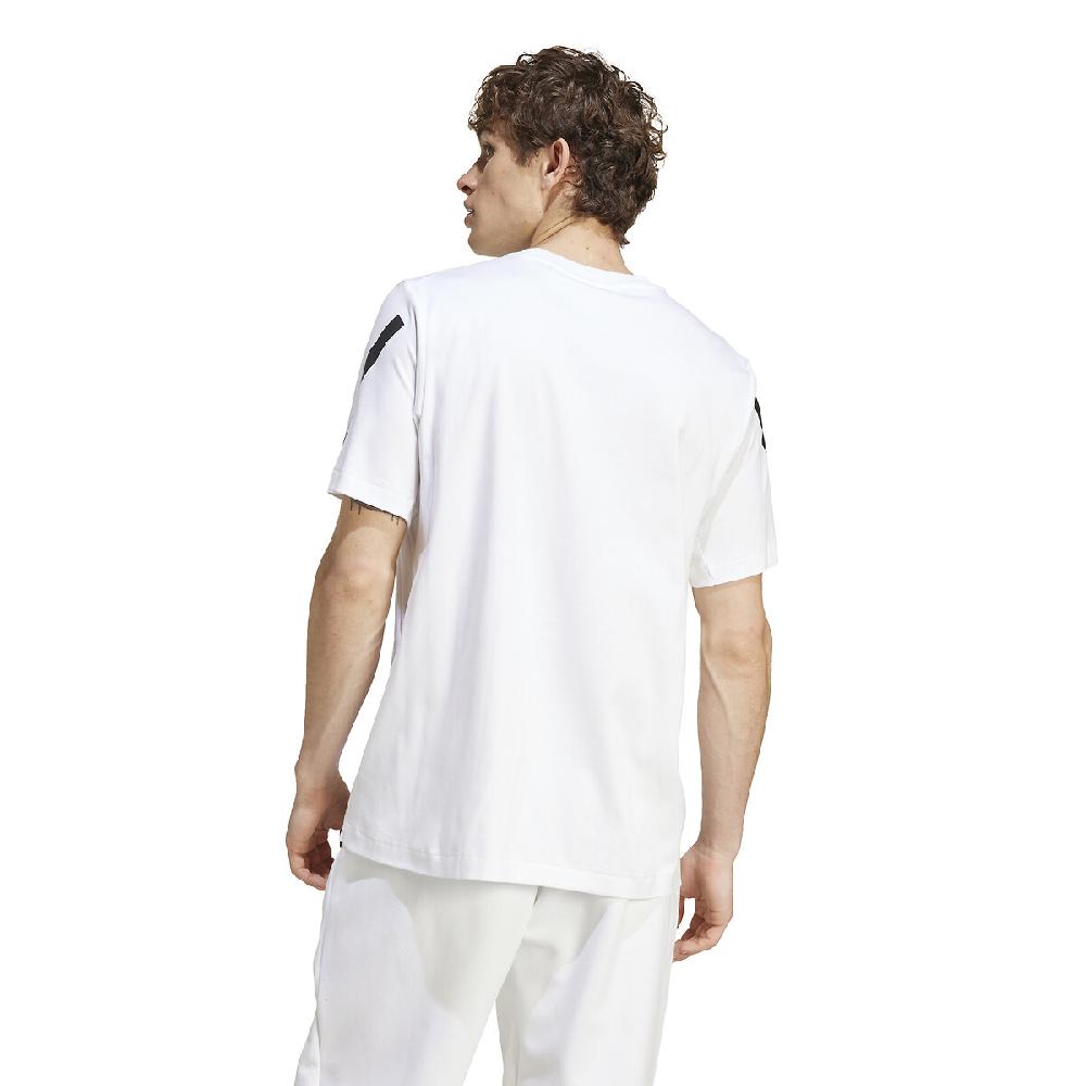 laredoute T-Shirt mit Logo-Patch aus Silikon weiss adidas Performance Fabrikverkauf