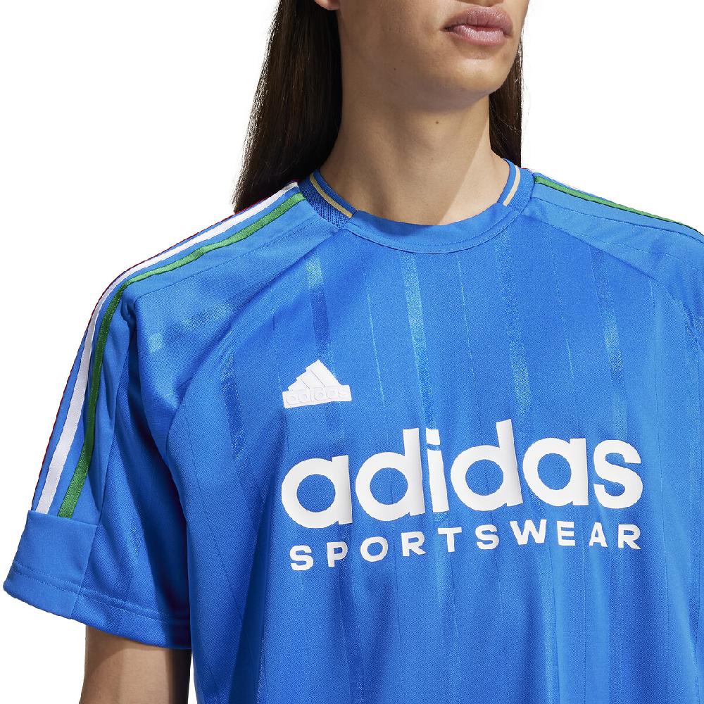 laredoute House of Tiro T-Shirt Italien blau adidas Performance Blitzverkäufe