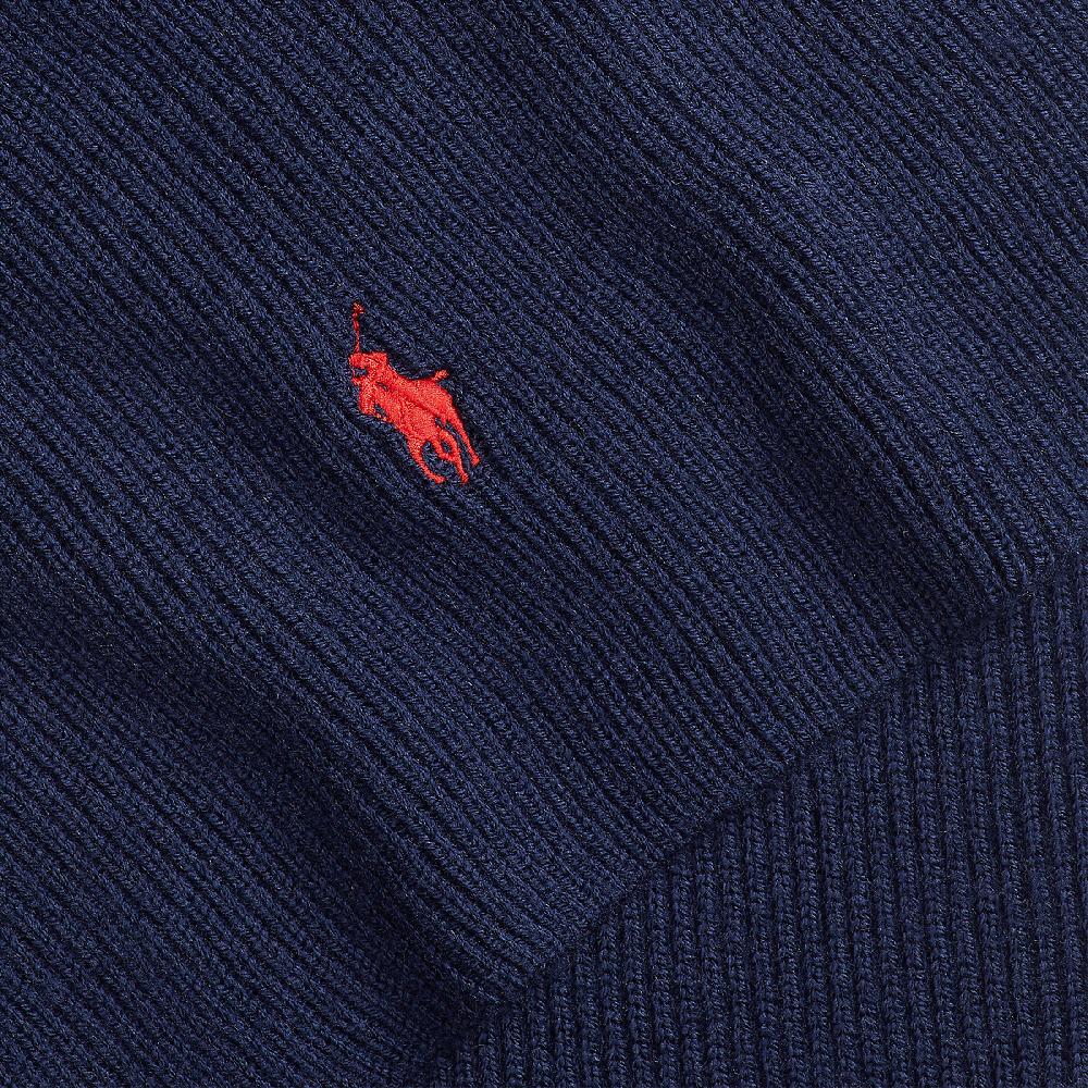 laredoute Schal mit aufgesticktem Logo Merinowolle - POLO RALPH LAUREN Günstig kaufen