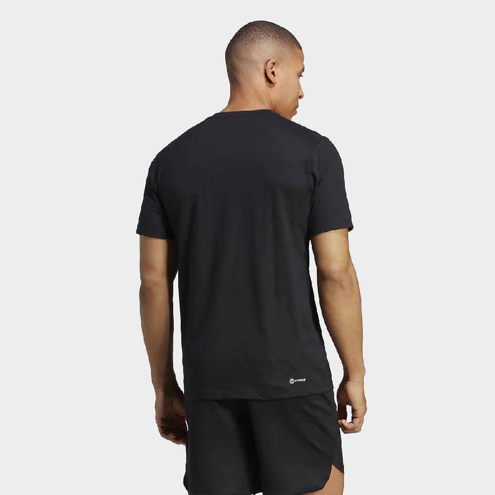 laredoute T-Shirt mit rundem Ausschnitt schwarz adidas Performance Osterangebot