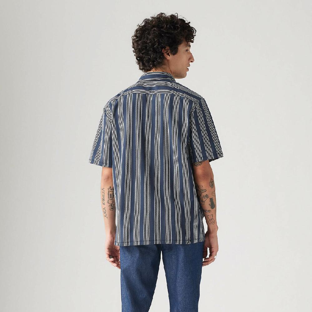 laredoute Gestreiftes Kurzarm-Hemd Baumwolljersey blau gestreift LEVI'S Begrenzte Freigabe