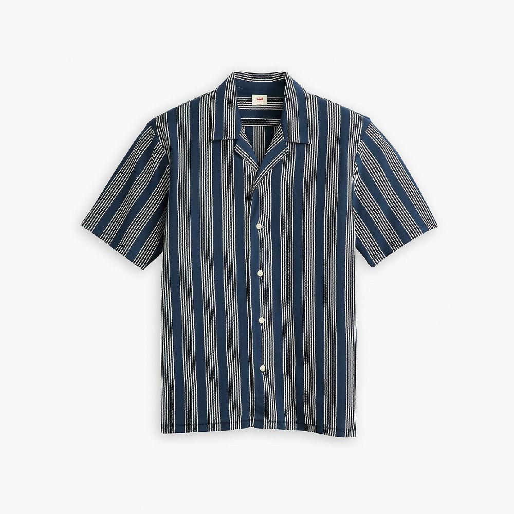 laredoute Gestreiftes Kurzarm-Hemd Baumwolljersey blau gestreift LEVI'S Begrenzte Freigabe