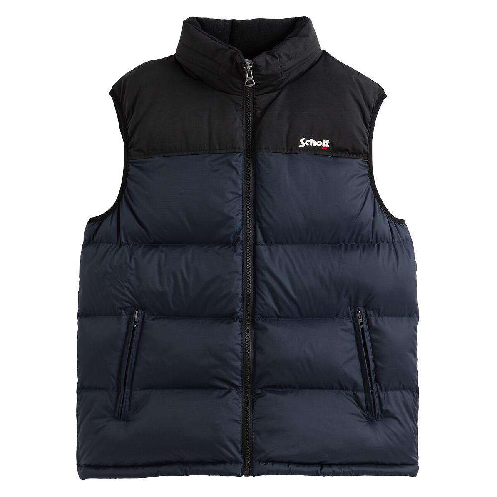 laredoute Steppgilet Utah V zweifarbig - SCHOTT Neueste Stile