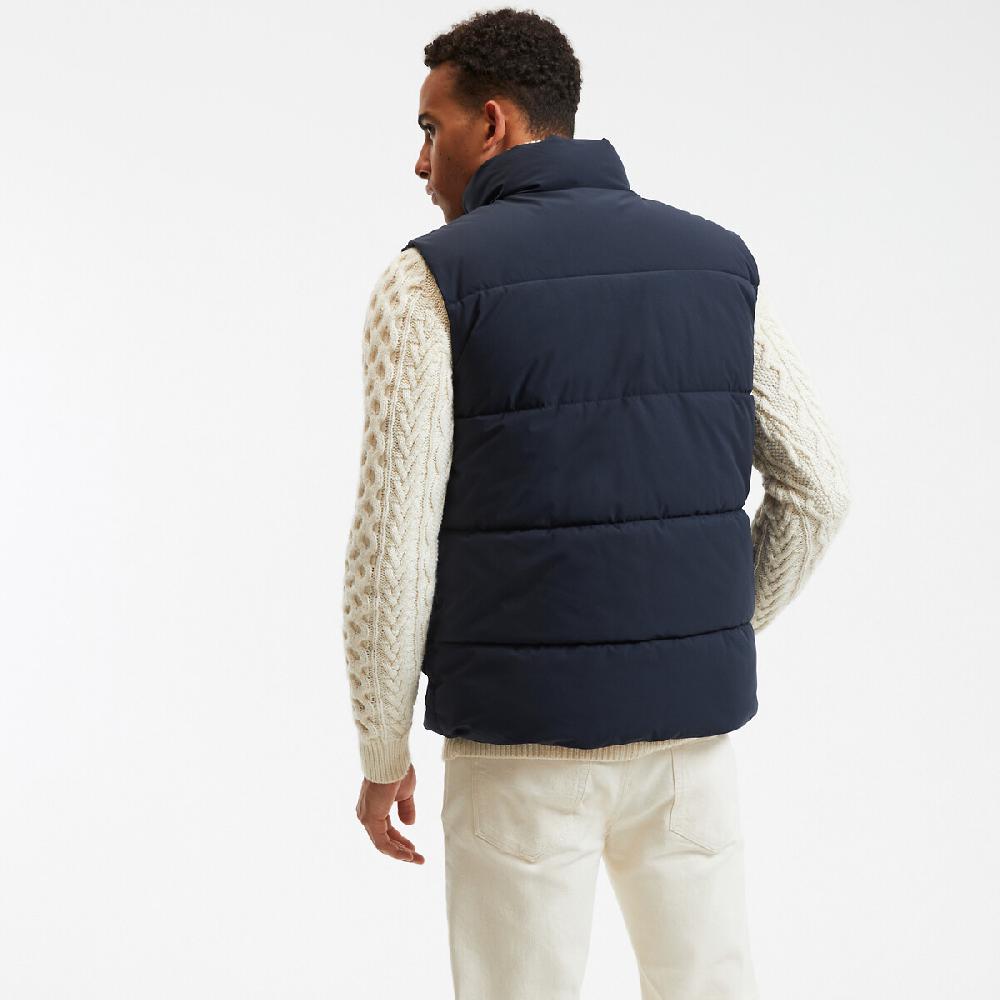 laredoute Kurzes Steppgilet für die Übergangszeit Stehkragen dark navy LA REDOUTE COLLECTIONS Nur noch ein Tag übrig