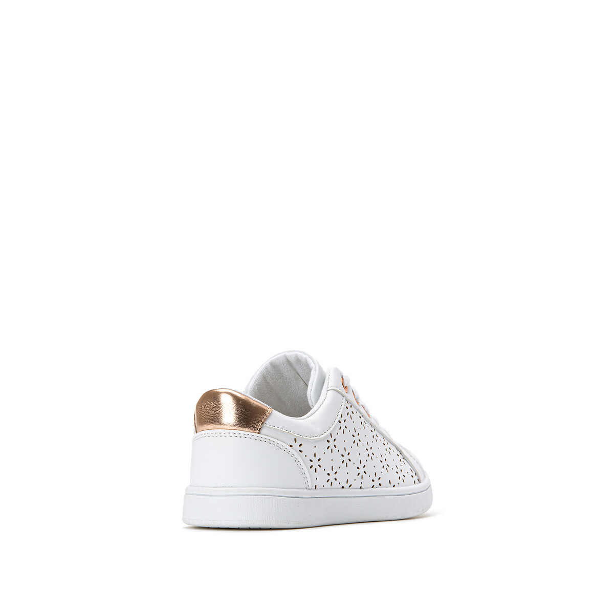 laredoute Sneakers mit Lochmuster Schnürung weiss LA REDOUTE COLLECTIONS 50% Rabatt mit kostenlosem Versand