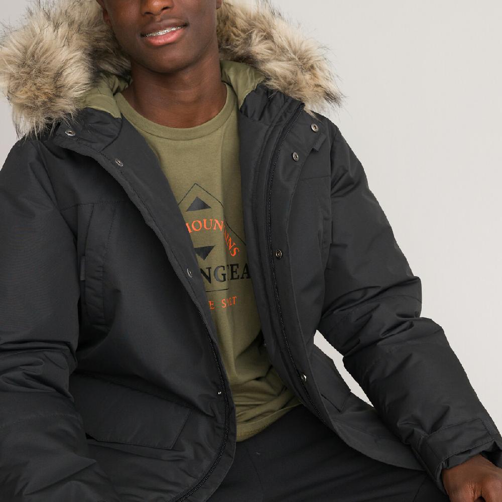 laredoute Winterparka mit Kapuze schwarz LA REDOUTE COLLECTIONS Speichern exportieren