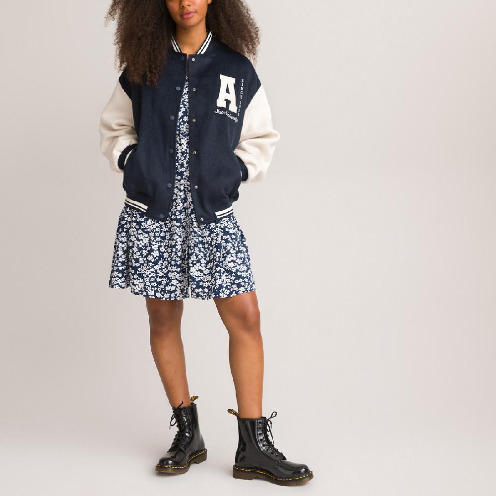 laredoute Jacke im College-Style marine/ecru LA REDOUTE COLLECTIONS zollfrei