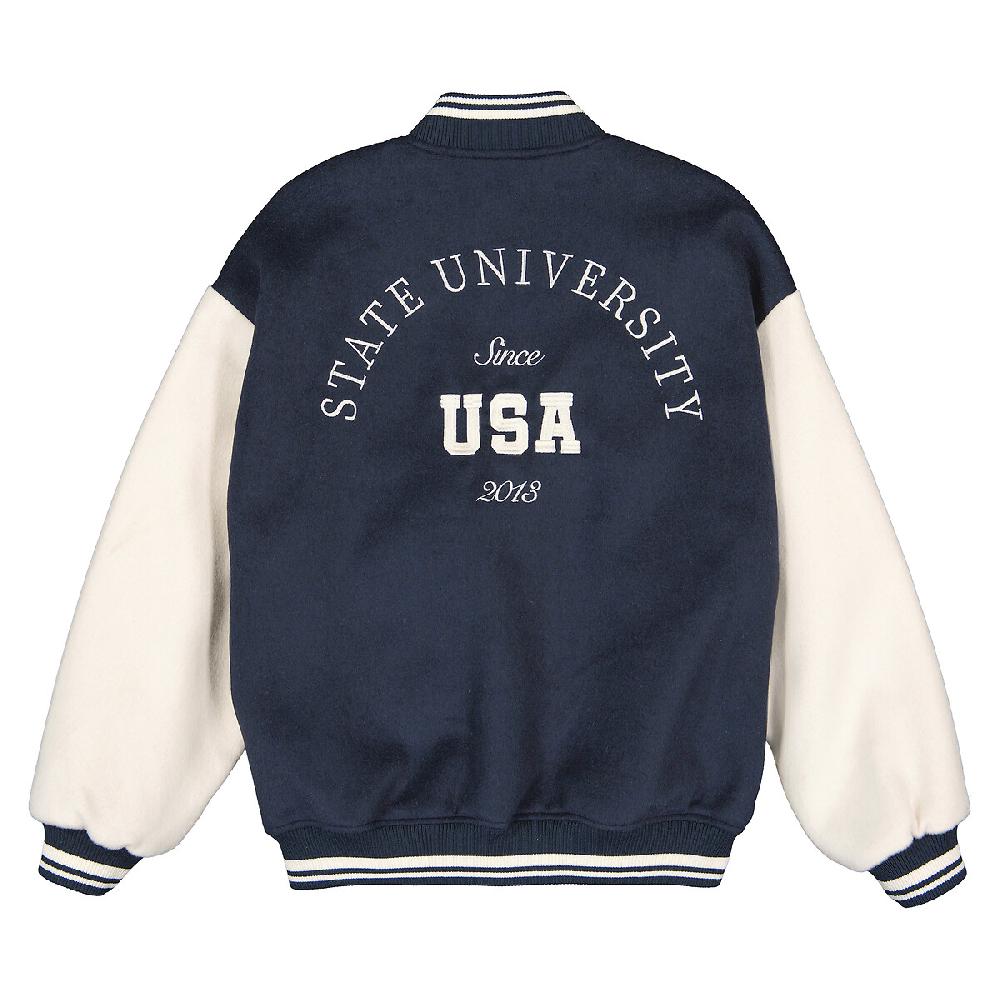 laredoute Jacke im College-Style marine/ecru LA REDOUTE COLLECTIONS zollfrei