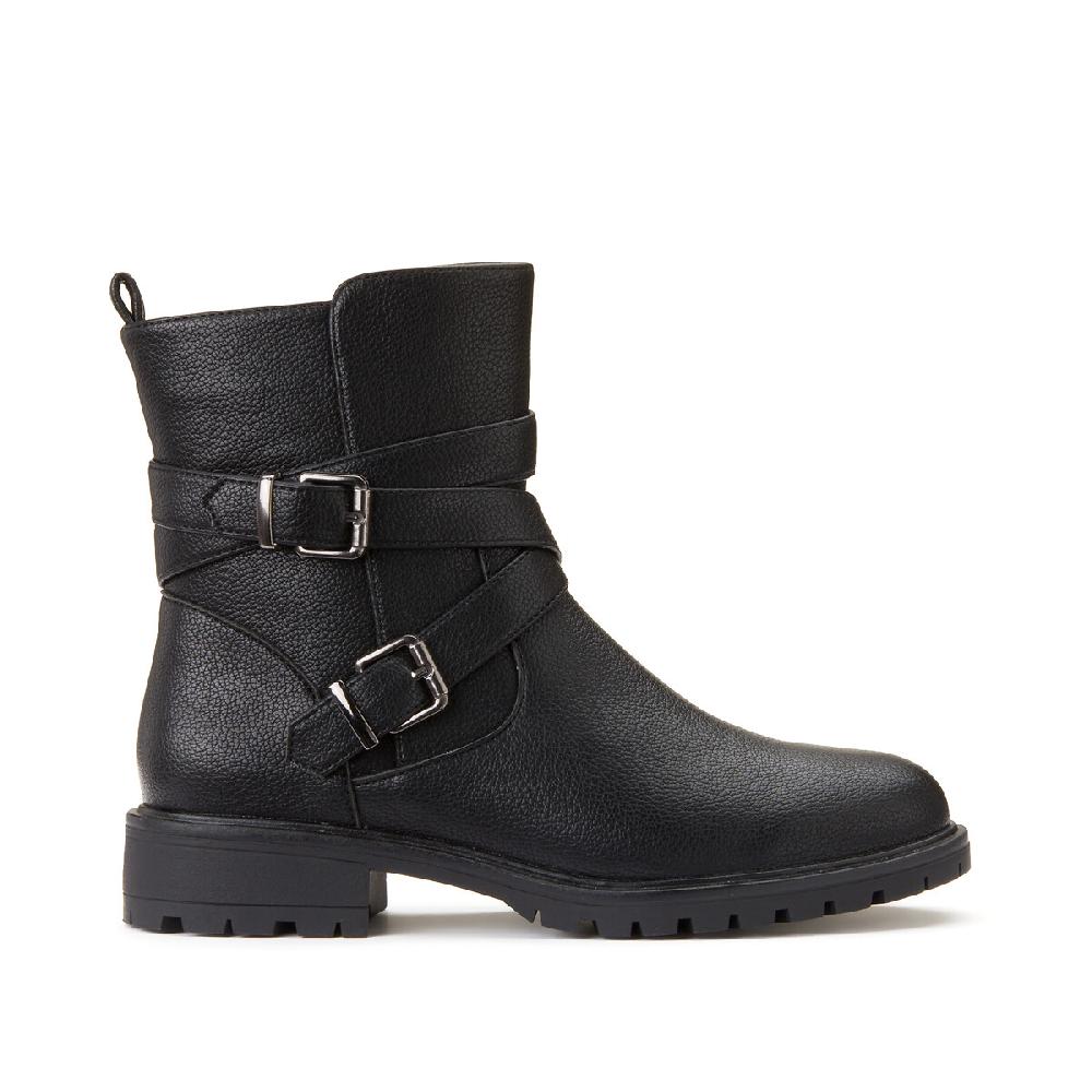 laredoute Boots im Bikerstil Profilsohle schwarz LA REDOUTE COLLECTIONS 2025
