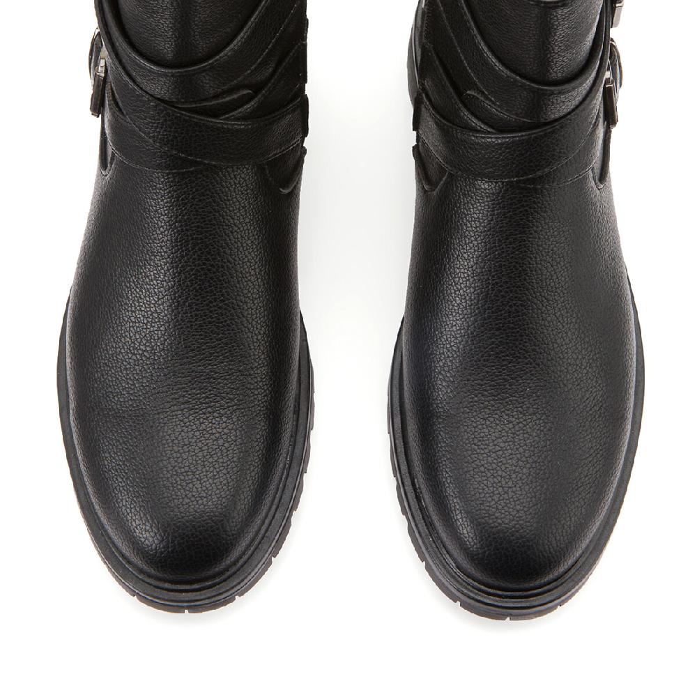 laredoute Boots im Bikerstil Profilsohle schwarz LA REDOUTE COLLECTIONS 2025