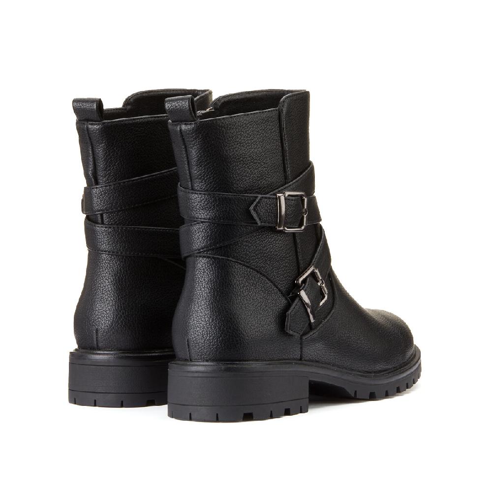 laredoute Boots im Bikerstil Profilsohle schwarz LA REDOUTE COLLECTIONS 2025