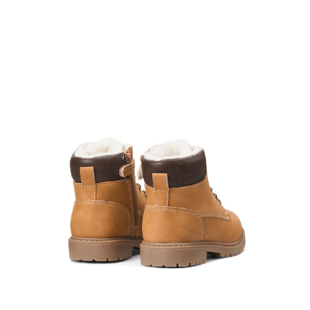 laredoute Gefütterte Boots Schnürung und Reissverschluss kamel LA REDOUTE COLLECTIONS Outlet