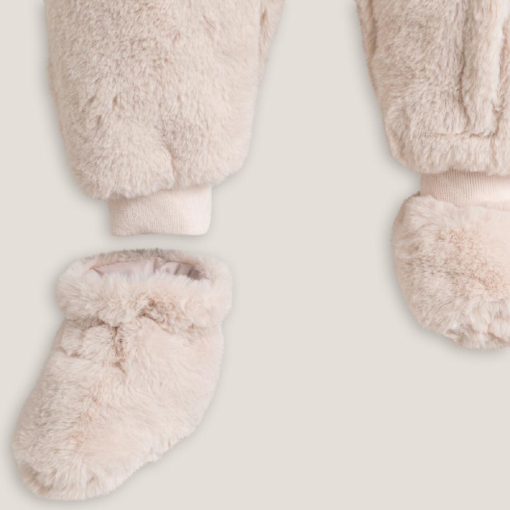 laredoute Kuscheliger Overall mit Kapuze rosa LA REDOUTE COLLECTIONS Versandkostenfrei