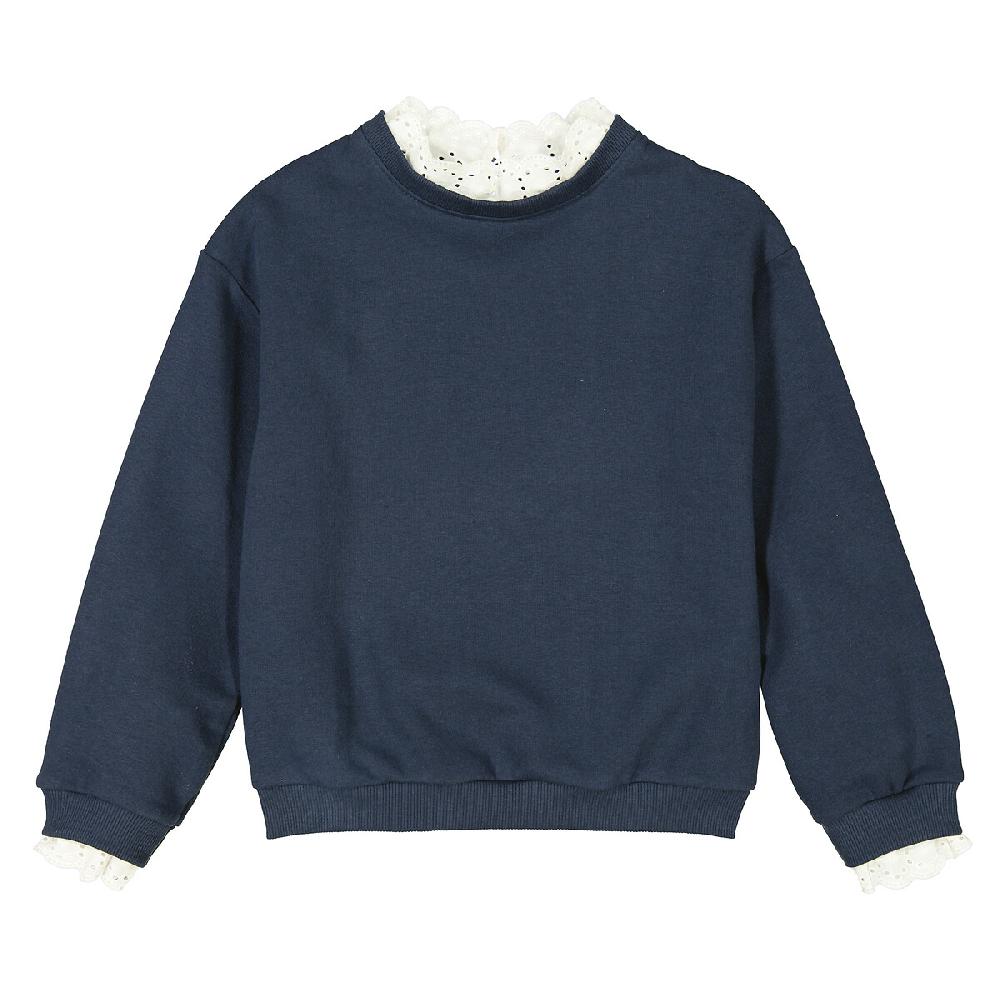 laredoute Sweatshirt Details mit Lochstickerei - LA REDOUTE COLLECTIONS Black Friday
