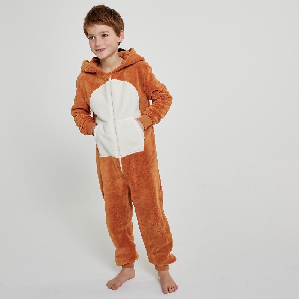 laredoute Fuchs-Overall mit Kapuze kamel LA REDOUTE COLLECTIONS Osterangebot