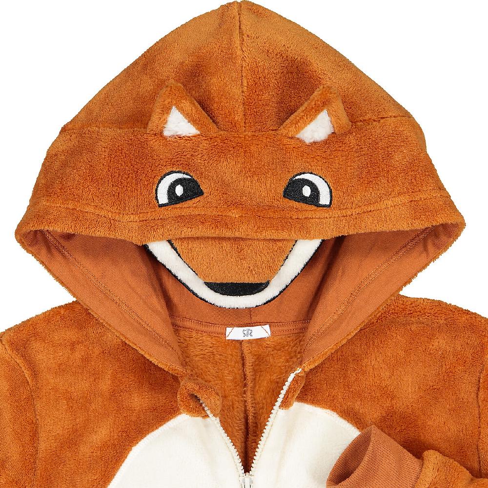 laredoute Fuchs-Overall mit Kapuze kamel LA REDOUTE COLLECTIONS Osterangebot