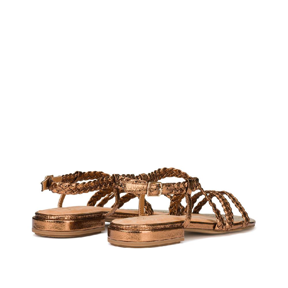 laredoute Geflochtene Sandalen bronzefarben LA REDOUTE COLLECTIONS Top Angebot