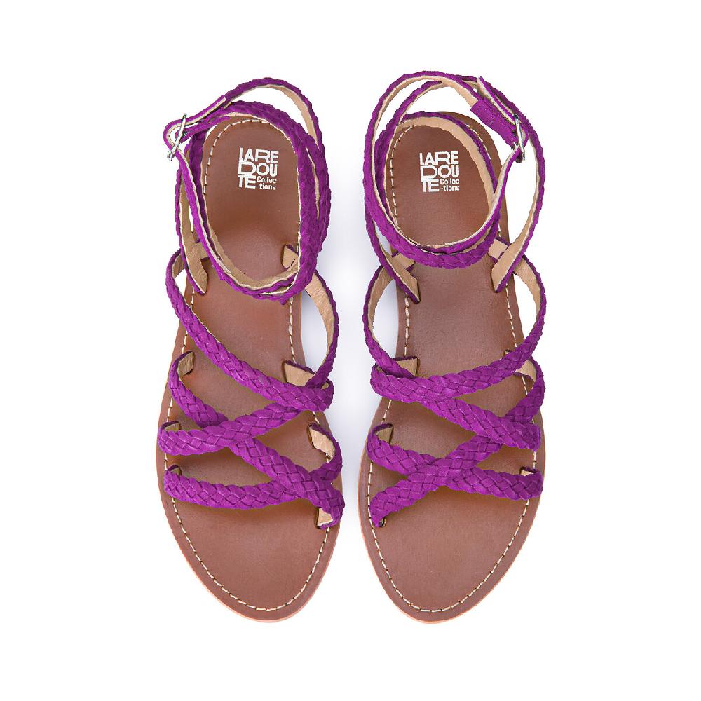 laredoute Geflochtene Signature-Sandalen aus Leder - LA REDOUTE COLLECTIONS VIP-Rabatte