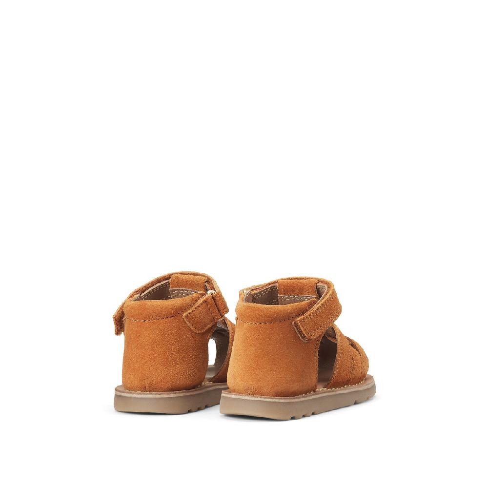 laredoute Sandalen Leder orange LA REDOUTE COLLECTIONS Super Sparpreis