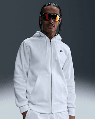 Nike ClubFleece-Hoodie mit durchgehendem Reißverschluss (Herren)