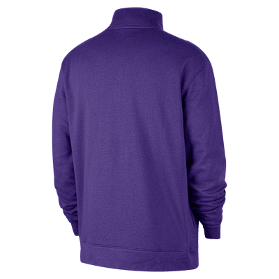 Los Angeles Lakers Club CourtsideNike NBA-Oberteil mit Halbreißverschluss (Herren) Begrenztes Angebot