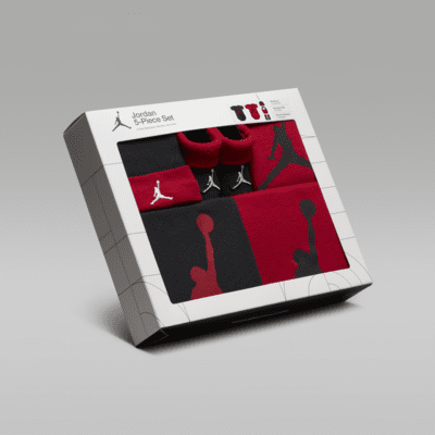 Jordan 5-Piece Core Gift SetFünfteiliges Bodysuit-Set für Babys Online Outlet