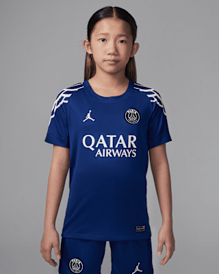 Paris Saint-Germain 2024/25 Stadium FourthJordan Dri-FIT-Replika-Fußballtrikot für ältere Kinder