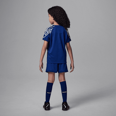Paris Saint-Germain 2025 Stadium FourthJordan Replica dreiteiliges Fußballtrikot-Set (jüngere Kinder) Valentinstagsangebot