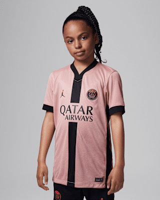 Paris Saint-Germain 2024/25 Stadium ThirdJordan Dri-FIT-Replika-Fußballtrikot für ältere Kinder