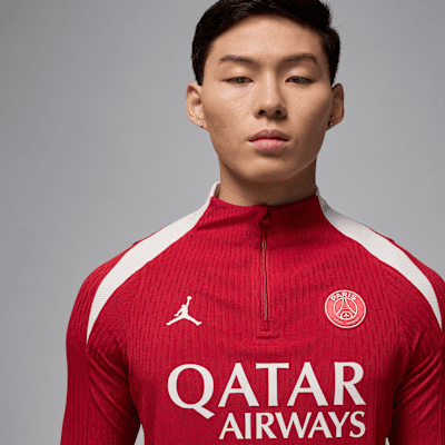 Paris Saint-Germain Strike Elite FourthJordan Dri-FIT ADV Fußball-Drill-Oberteil aus Strickmaterial (Herren) Neueste Mode