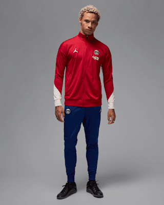Paris Saint-Germain Strike FourthJordan Dri-FIT Fußball-Trainingsanzug aus Strickmaterial (Herren)