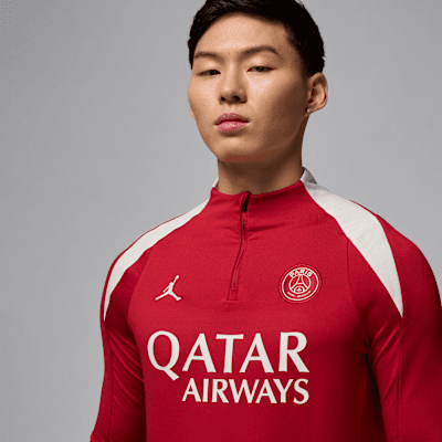 Paris Saint-Germain Strike FourthJordan Fußball-Drill-Strickoberteil mit Dri-FIT-Technologie (Herren) Kauf eins, bekomm eins gratis