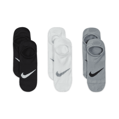 Nike Everyday Plus LightweightTrainings-Footie-Socken für Damen (3 Paar) Neueste Stile