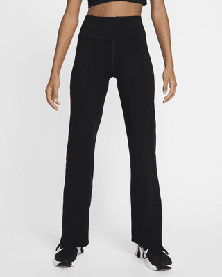 Nike OneDri-FIT-Hose mit umschlagbarem hohem Bund (Damen)